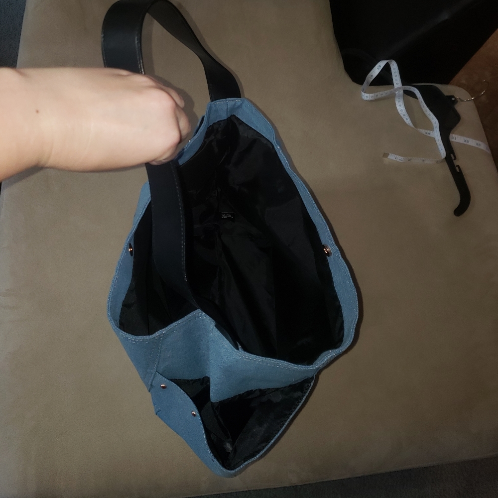 NWT Victoria's Secret denim tote bag - Picture 5 of 6